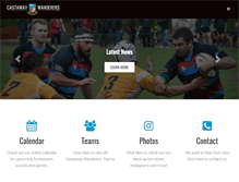 Tablet Screenshot of cwrugby.com